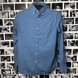Sonoma blue dress shirt button down medium Long sleeve men’s shirt